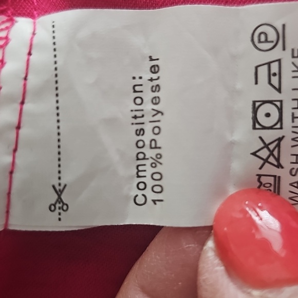 Fashion Women's Pink Ruffle Sleeve Top - Picture 5 of 7